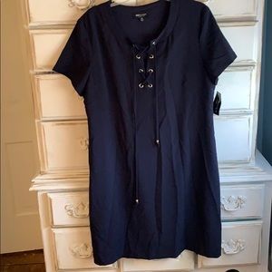 RN Studio nwt navy A-line w/nautical  accent 16